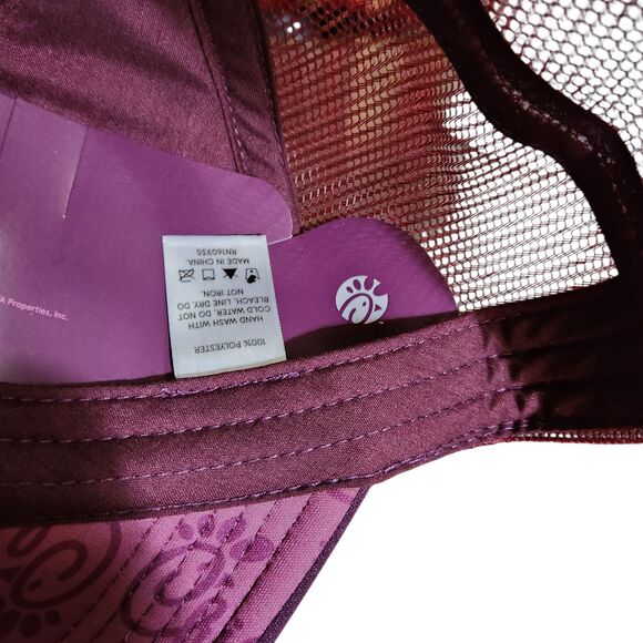 NEW Chick-Fil-A Snap Back Hat Maroon w/ Polynesian Sauce Graphic - Picture 8 of 9